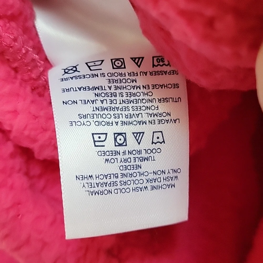 3/$12 CUTEST EVER LANDS END SHERPA HOODIE - Picture 9 of 9